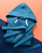 BLUE HOODED