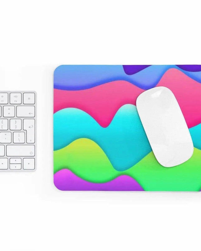 Colorful Geometric Mouse Pad for Precision and Style Enhancement