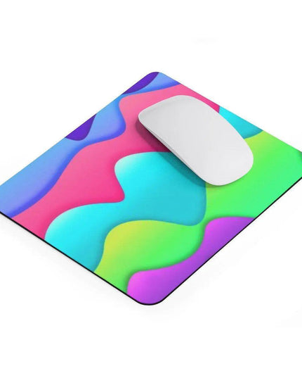 Colorful Geometric Mouse Pad for Precision and Style Enhancement