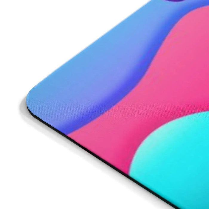 Vibrant Geometric Mouse Pad with Smooth Glide Surface