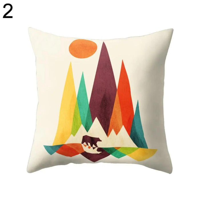 Sunrise Bliss Decorative Pillow Cover