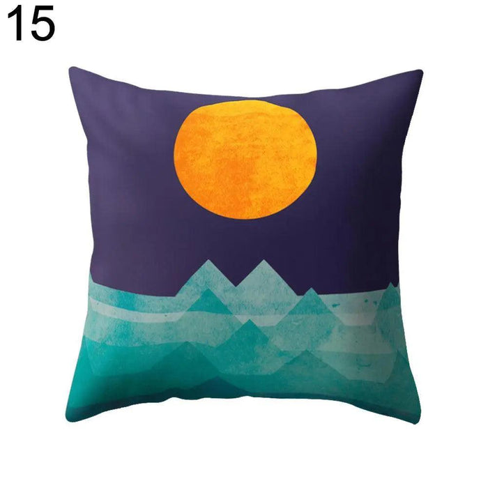 Sunrise Bliss Decorative Pillow Cover