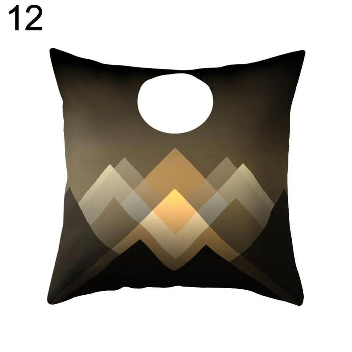 Sunrise Bliss Decorative Pillow Cover