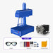 20W High-Precision Fiber Laser Engraver with Rotary Axis - Ideal for Metals, Jewelry, Plastics, and Leather