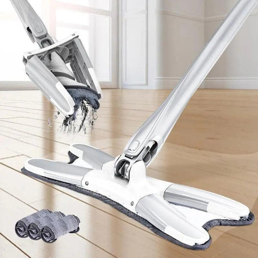 Effortless Cleaning with the X-type Microfiber Flat Mop