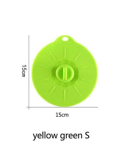 Eco-Conscious Silicone Lid Collection - Essential for Keeping Food Fresh and Waste-Free