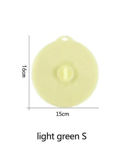Eco-Conscious Silicone Lid Collection - Essential for Keeping Food Fresh and Waste-Free