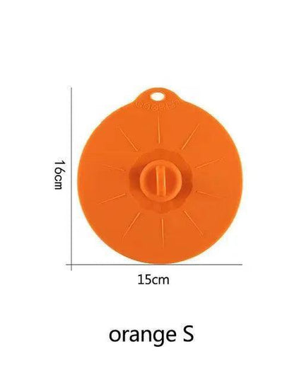 Eco-Conscious Silicone Lid Collection - Essential for Keeping Food Fresh and Waste-Free