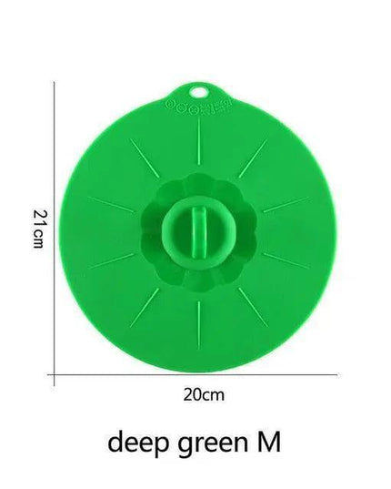 Eco-Conscious Silicone Lid Collection - Essential for Keeping Food Fresh and Waste-Free