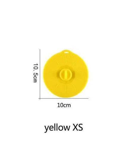 Eco-Conscious Silicone Lid Collection - Essential for Keeping Food Fresh and Waste-Free