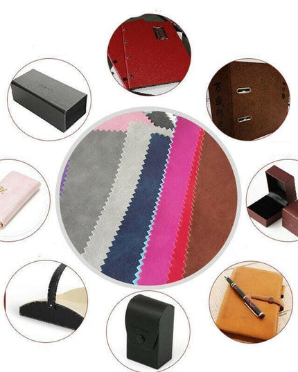 Premium Frosted Faux Leather: A5 Craft Sheets for Elegant DIY Projects