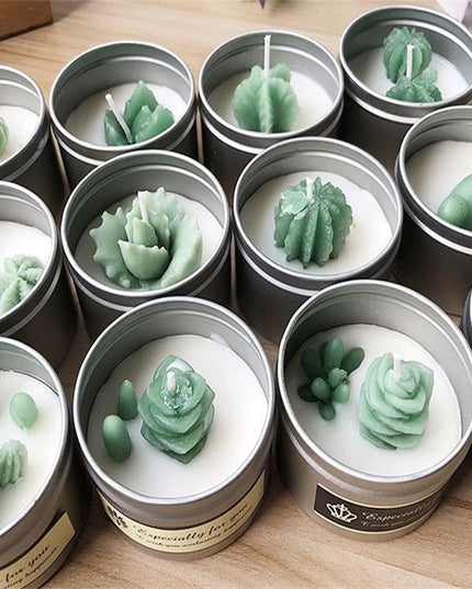 Creative 3D Cactus and Succulent Silicone Mold for Unique Crafting and Baking