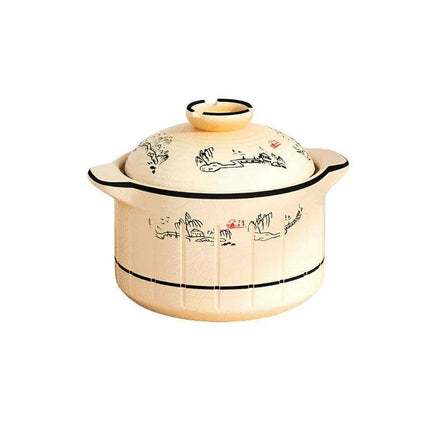 Vibrant Ceramic Casserole Collection for Gas Stove and Oven - Elegant Cooking Pot Set for Gourmet Creations