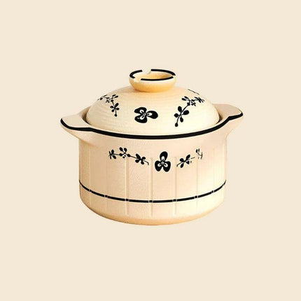 Vibrant Ceramic Casserole Collection for Gas Stove and Oven - Elegant Cooking Pot Set for Gourmet Creations