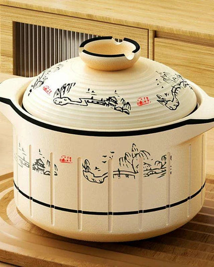 Vibrant Ceramic Casserole Collection for Gas Stove and Oven - Elegant Cooking Pot Set for Gourmet Creations