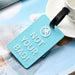 Creative Cartoon PVC Luggage Tag - Easily Spot Your Baggage