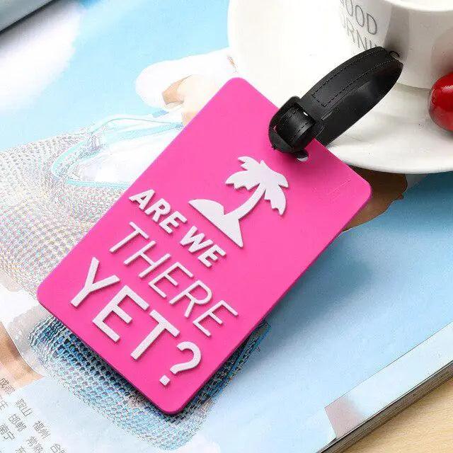 Eye-Catching Cartoon PVC Luggage Tag - Spot Your Bag with Ease