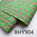 Creative Christmas Print Synthetic Leather Sheet - A4 Size