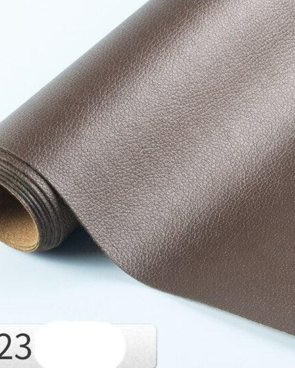 Litchi PU Leather Crafting Kit: Versatile DIY Fabric Set for Creative Projects