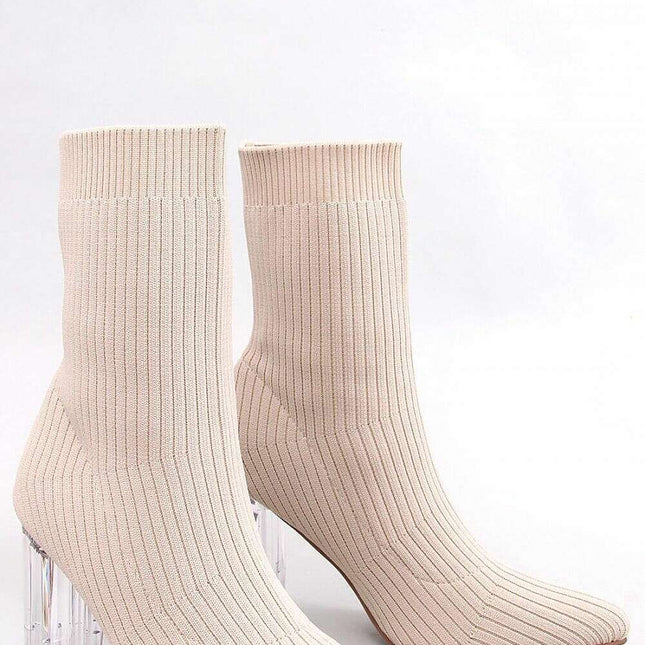 Heel boots model 187395