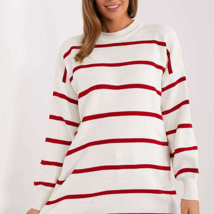 Cozy Striped Long Sleeve Jumper for Stylish Versatility