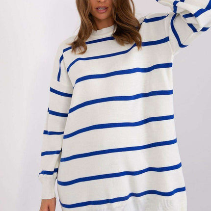 Cozy Striped Long Sleeve Jumper for Stylish Versatility