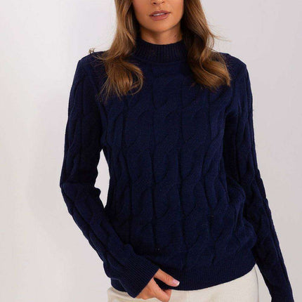 Chic Women's Turtleneck Knit Sweater