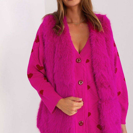 Plush Elegance: Luxurious Faux Fur Vest
