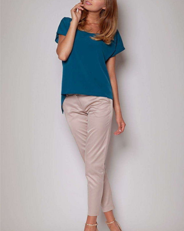 Chic Backless Kimono Sleeve Blouse for Effortless Style