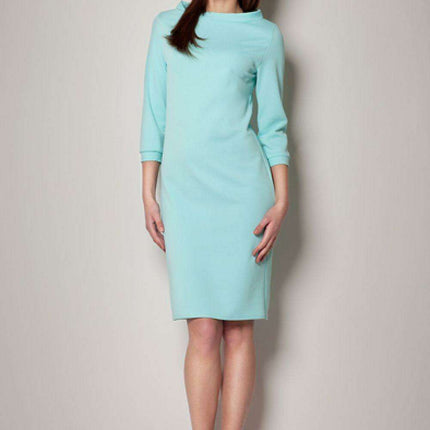 Elegant Boat Neck Daydress by Figl: Timeless Charm and Effortless Style