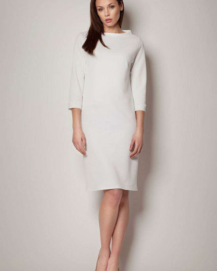 Chic Everyday Boat Neck Dress for Effortless Style
