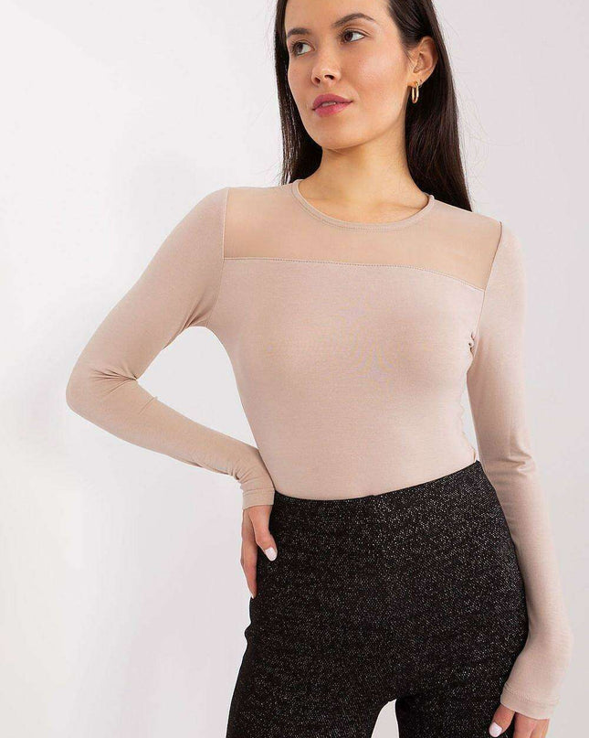 Elegant Viscose Blouse with Textured Design for Versatile Styling