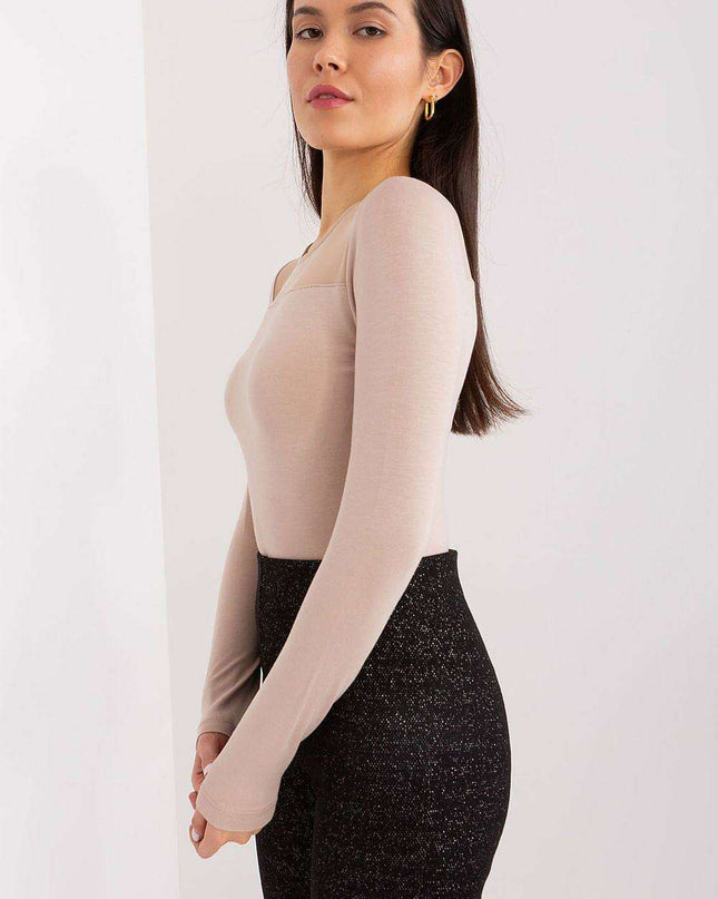 Elegant Viscose Blouse with Textured Design for Versatile Styling