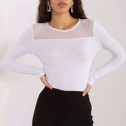 Elegant Viscose Blouse with Textured Design for Versatile Styling