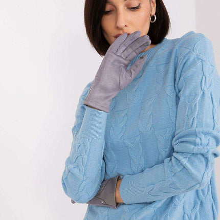 Elegant Touchscreen Floral Gloves