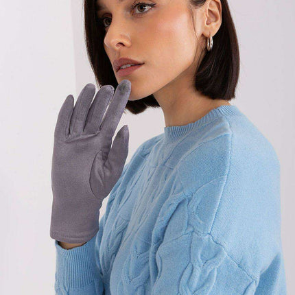 Elegant Touchscreen Floral Gloves