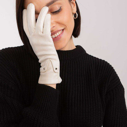 Elegant Touchscreen Floral Gloves