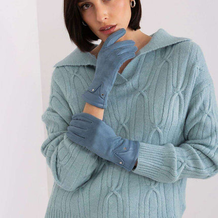 Elegant Touchscreen Floral Gloves