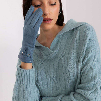 Elegant Touchscreen Floral Gloves