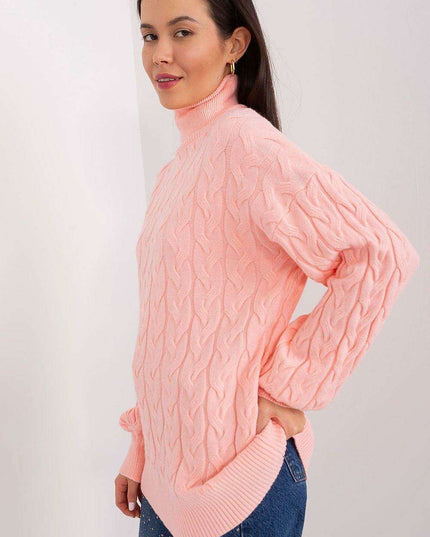 Cozy Plaid Turtleneck Sweater