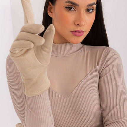 Elegant Touchscreen Floral Gloves