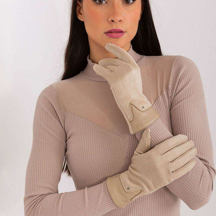 Elegant Touchscreen Floral Gloves