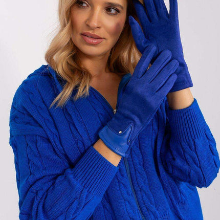 Elegant Touchscreen Floral Gloves