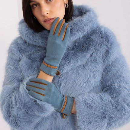 Elegant Floral Touchscreen Gloves