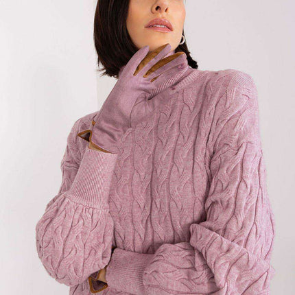 Elegant Floral Touchscreen Gloves