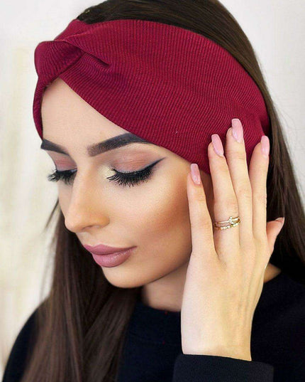 Chic Cotton Twist Headband for Women Hair Accessory