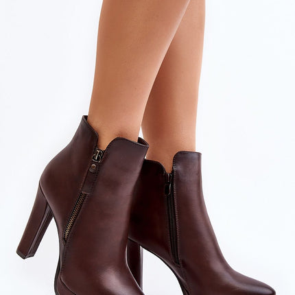 Step in Style Professional Heel Boots with Cushioned Insole & Slip-Res