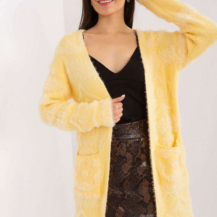 Chic Textured Open-Front Comfort Cardigan