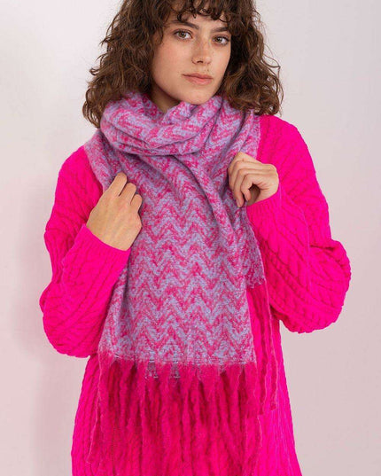 Stylish Geometric Patterned Wrap Shawl