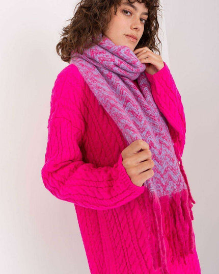 Stylish Geometric Patterned Wrap Shawl